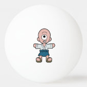 妖怪一日本の詰め小僧 卓球ボール (裏面)