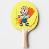 妖怪一日本の詰め小僧 卓球ラケット (正面)
