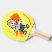 妖怪一日本の詰め小僧 卓球ラケット (横)