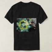 妖怪探也の洋上千木佐賀 Tシャツ (デザイン正面)