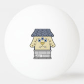 妖怪日本のぬり壁 卓球ボール (裏面)