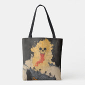 妖怪日本のサイクリング トートバッグ (裏面)