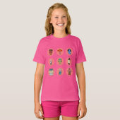 妖怪日本の九体 Tシャツ (正面フル)