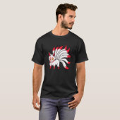 妖怪日本の姿 – 狐 Tシャツ (正面フル)