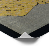 妖怪日本の浮世絵おもい葛良芳年 ポスター (角)