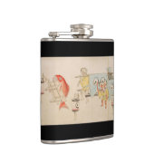 妖怪日本の絵巻 フラスク (右)