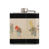 妖怪日本の絵巻 フラスク (裏面)