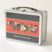 妖怪日本の:妖怪はどこにでもある メタルランチボックス (正面)