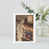 妖怪, 国芳 Japanese Zombie, Kuniyoshi, Ukiyo-e ポストカード (スタンド正面)