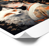 妖狐［japanese fox monsters］001 ポスター (角)