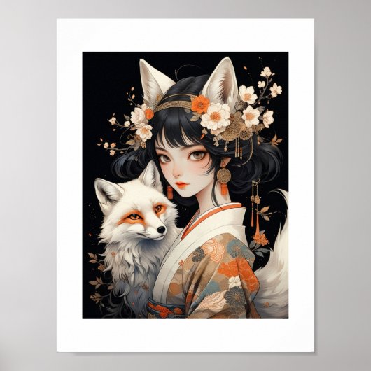 妖狐［japanese fox monsters］001 ポスター (正面)