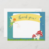 妖精ありがとうポストカード ポストカード (正面/裏面)