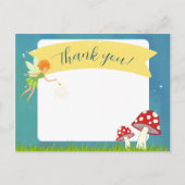 妖精ありがとうポストカード ポストカード (正面)
