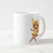 妖精おもしろいのマグス ジャンボコーヒーマグカップ (正面右)