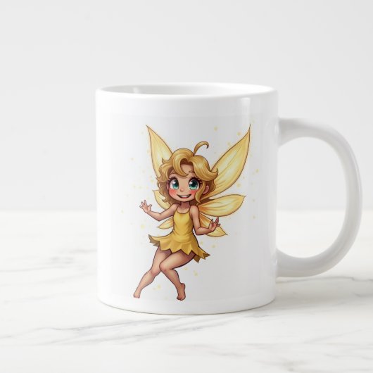 妖精おもしろいのマグス ジャンボコーヒーマグカップ (右)