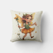 妖精おもしろいの枕 クッション (正面)