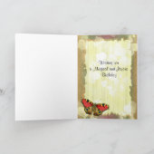 妖精およびユリの谷のバースデー・カード カード (内部)