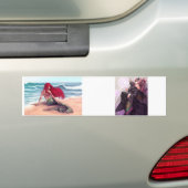 妖精および人魚 バンパーステッカー (車上)