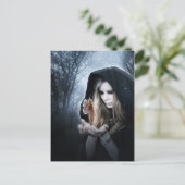 妖精および女の子 ポストカード (スタンド正面)