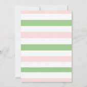 妖精および海賊誕生日の招待状の妖精の海賊 招待状 (裏面)