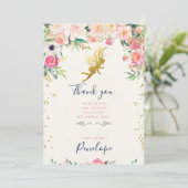 妖精および花のサンキューカード サンキューカード (スタンド正面)