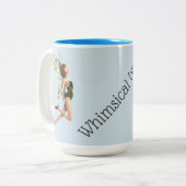 妖精お洒落の醸造 ツートーンマグカップ (正面左)