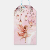 妖精お洒落をテーマにした ギフトタグ (裏面)