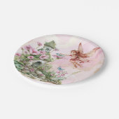 妖精お洒落をテーマにした ペーパープレート (アングル)