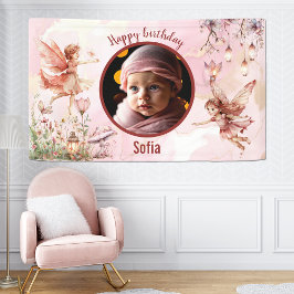 妖精お洒落 横断幕