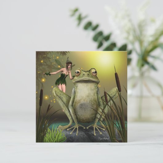 妖精がカエルのキスにファンタジーフラットカー空白のドを望む (スタンド正面)