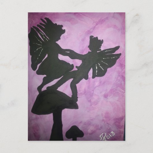 妖精がムシュロン.jpg ポストカード (正面)