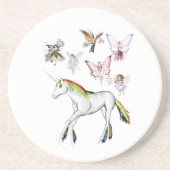 妖精がユニコーンを彩る コースター (正面)