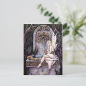 妖精が元気を祈る ポストカード (スタンド正面)