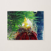 妖精が水仙の中 ジグソーパズル (横)