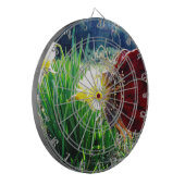 妖精が水仙の中 ダーツボード (正面左)