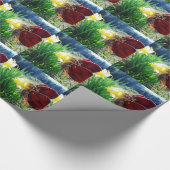 妖精が水仙の中 ラッピングペーパー (角)