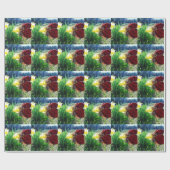 妖精が水仙の中 ラッピングペーパー (フラット)