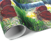 妖精が水仙の中 ラッピングペーパー (ロールコーナー)