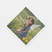 妖精が牧草地に スタンダードランチョンナプキン (角)