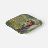 妖精が牧草地に ペーパープレート (傾斜あり)