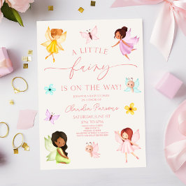 妖精が生まれます！ベビーシャワー 招待状