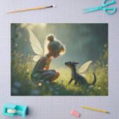 妖精が竜を訓練する 薄葉紙 (クラフト)