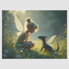 妖精が竜を訓練する 薄葉紙