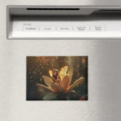 妖精が花に咲く春雨 マグネット (インサイチュ (食洗機))