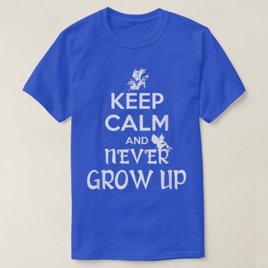 妖精が落ち着いて大き保くならないTシャツ Tシャツ (デザイン正面)