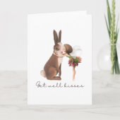 妖精が送信するキスのGet Well Card カード (正面)