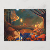 妖精が集まるはがき ポストカード (正面)