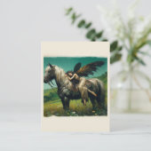 妖精が馬で眠る ポストカード (スタンド正面)