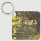 妖精たちがアーサー・ブラックによって舞うヴィンテージ・フェアリー・ダンス キーホルダー (正面)