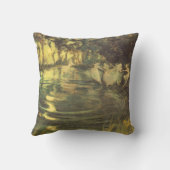 妖精たちがアーサー・ブラックによって舞うヴィンテージ・フェアリー・ダンス クッション (裏面)